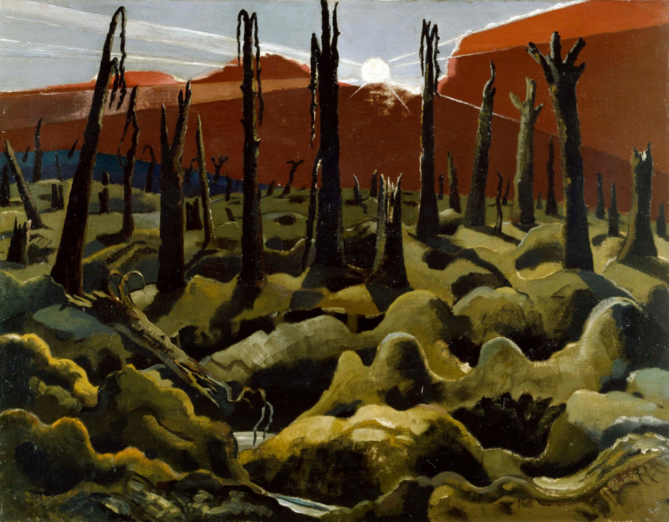 Paul Nash Review Mysterious Places
