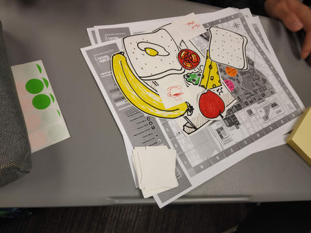Participatory design exercise to investigate food habits of international students