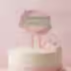 Personalized Cake Topper