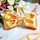 Thumbnail: Gold Satin Hairbow