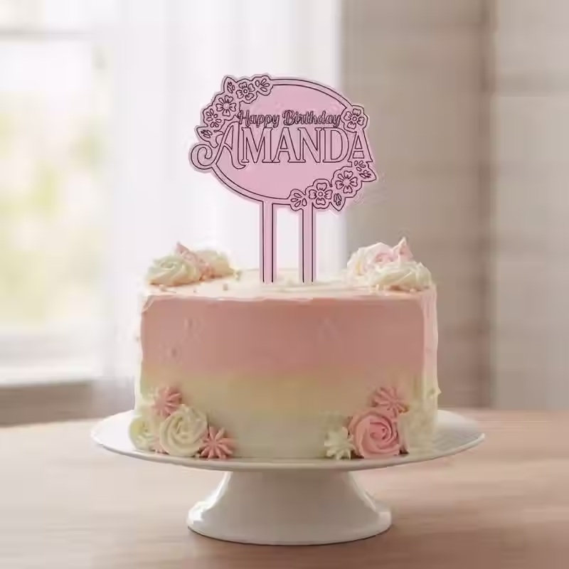 Thumbnail: Personalized Cake Toppers