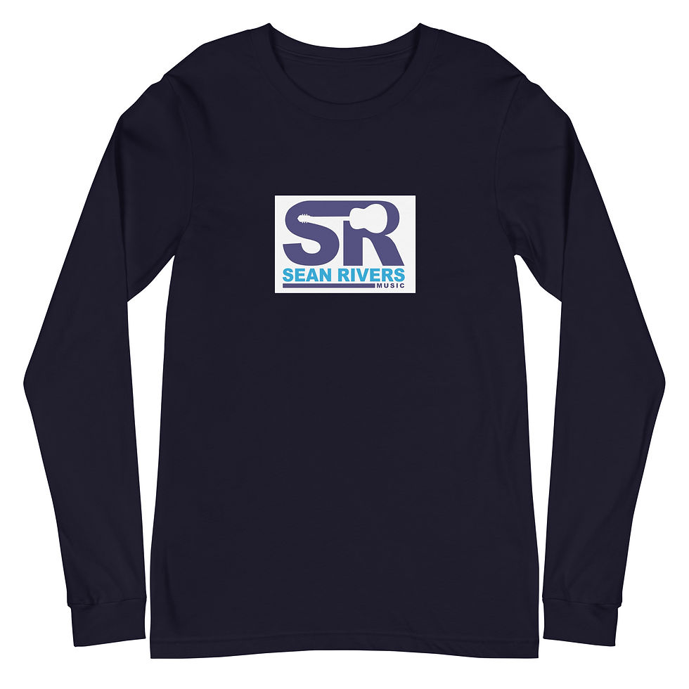Thumbnail: Unisex Long Sleeve Tee Square Logo