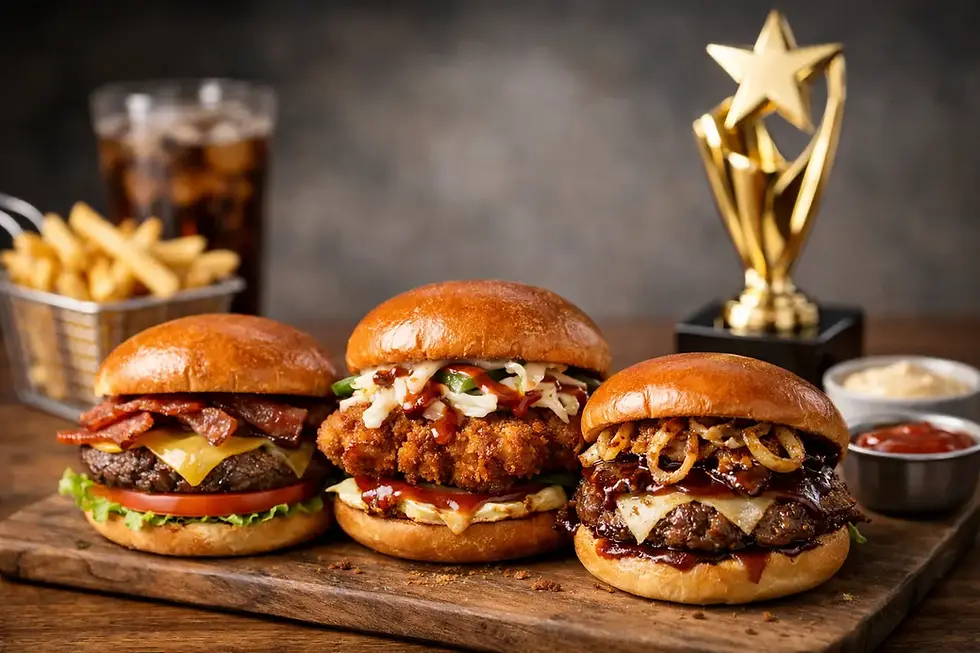 What Makes an Award Winning Burger Menu