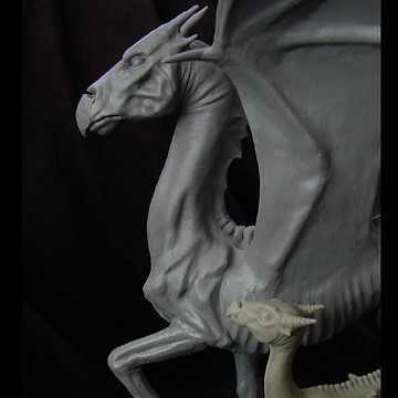 Harry Potter Thestral Final Clay 