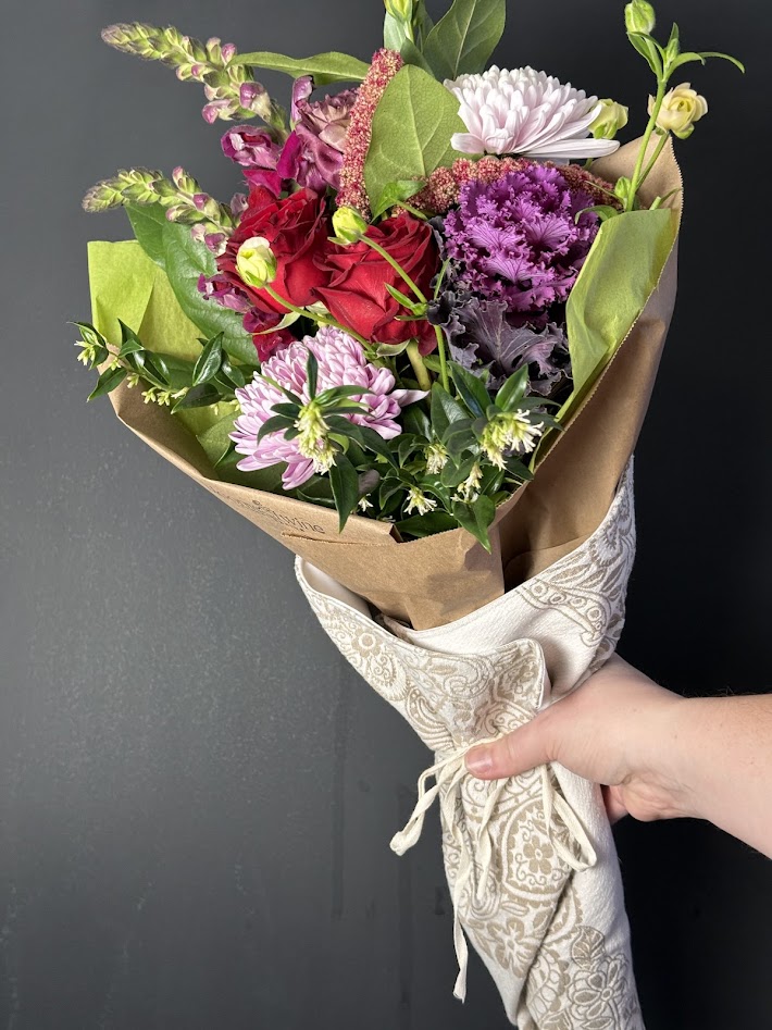 Arranged Food and Objects