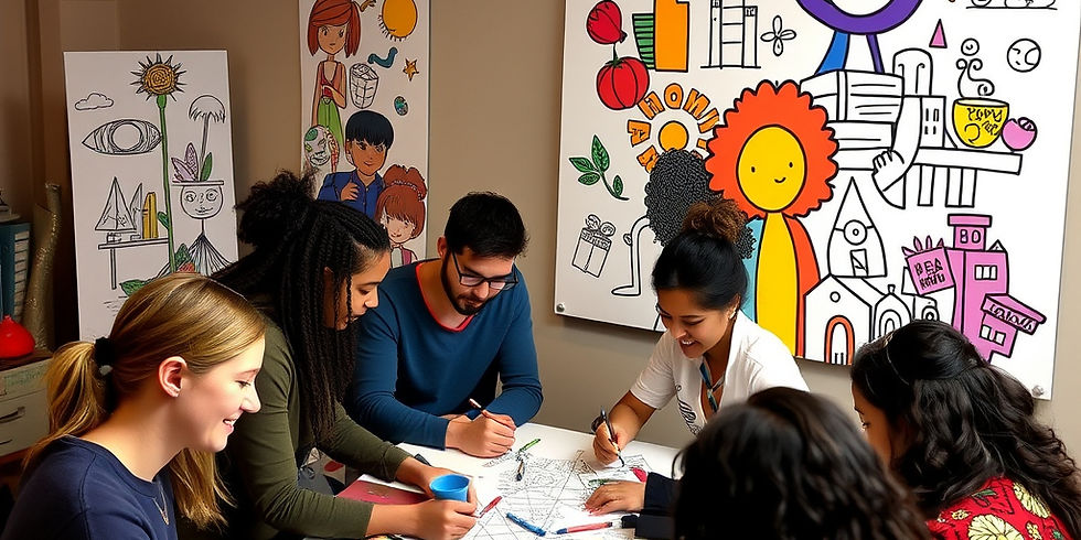 Doodle & Wellbeing Workshops