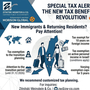 Unprecedented Tax Benefits for New Immigrants and Returning Residents (2026 Temporary Provision)