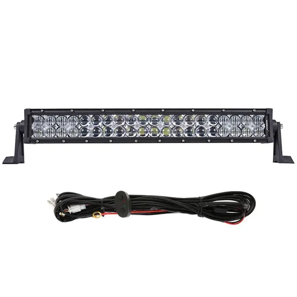 Auxbeam 22 Inch 5D Series Curved Combo Beam Double Row LED Light Bar
