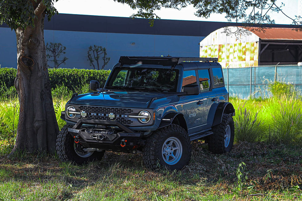 Attica 4x4 2021-2023 Ford Bronco Terra Series Roof Rack