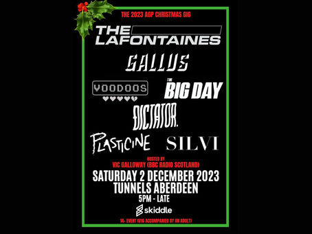 WATCH: Gallus at Aberdeen Christmas Gig 2023.