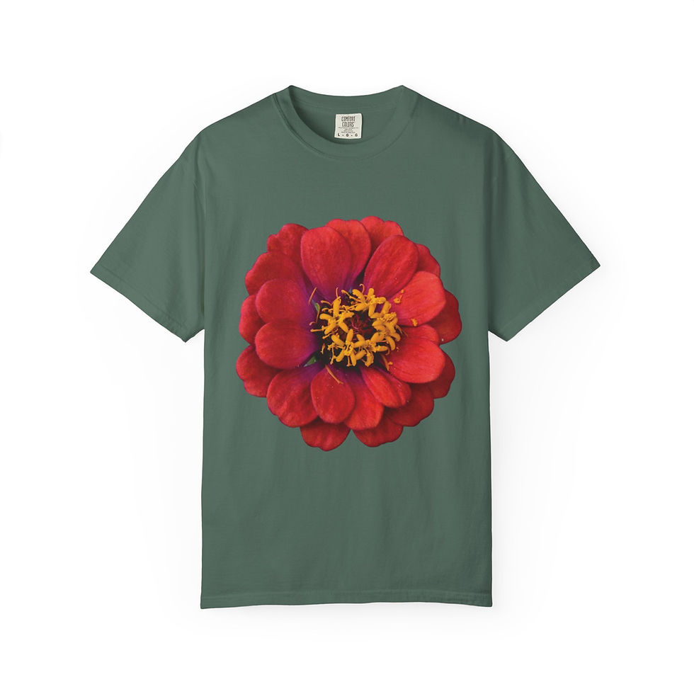 Thumbnail: Red Zinnia Flower T-Shirt 