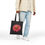 Thumbnail: Pink Zinnia Cotton Canvas Tote Bag