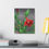 Thumbnail: Scarlet Morning Glory Canvas Print