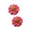 Thumbnail: Pink Ruffle Zinnia Vinyl Decal