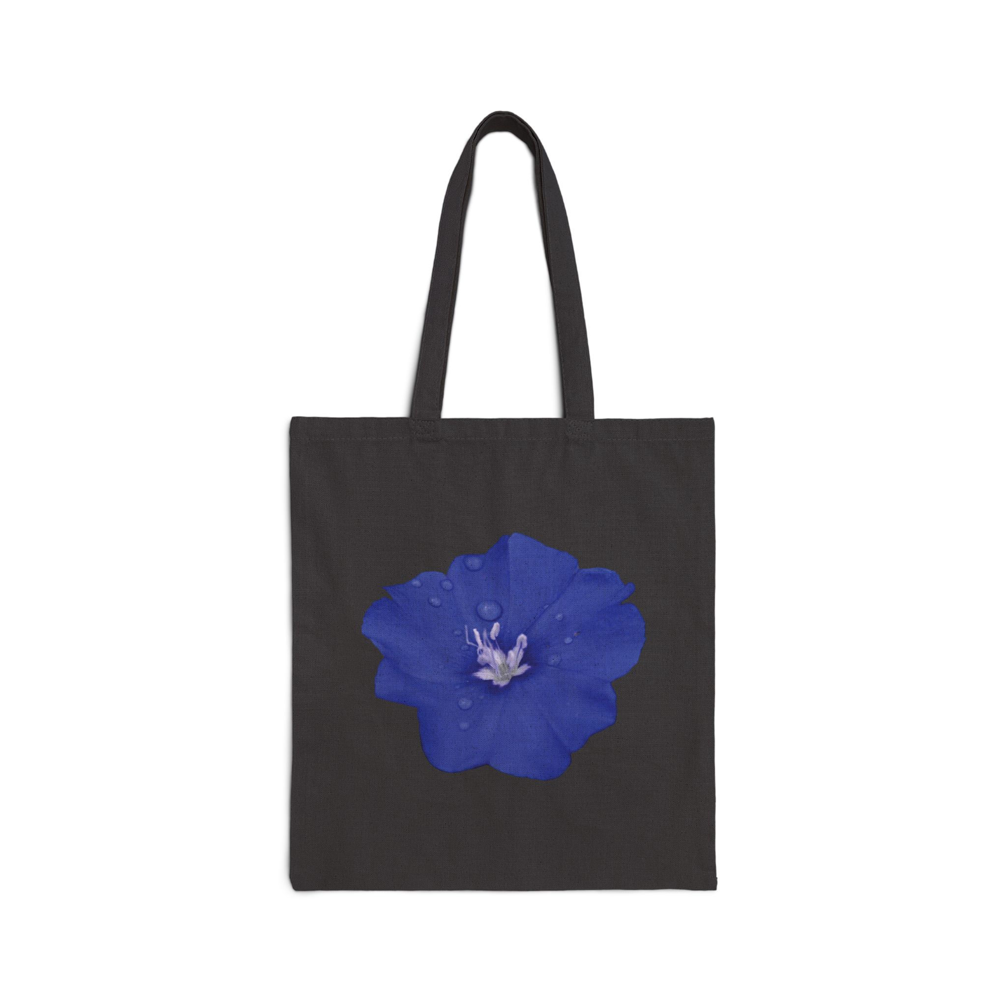 Blue Daze Cotton Canvas Tote Bag