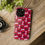 Thumbnail: Pink Zinnias Tough Phone Case 