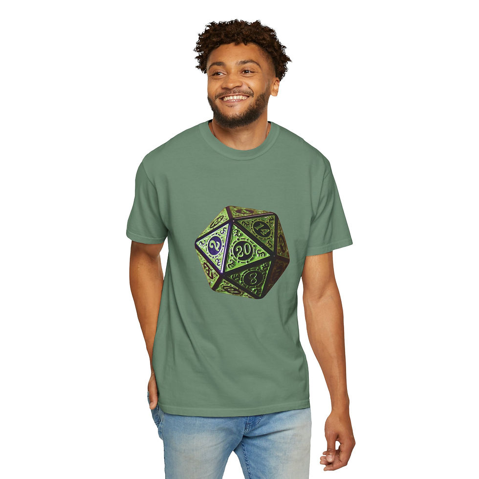 Thumbnail: Green D20  T‑Shirt 