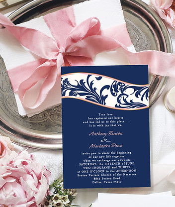 Wedding Elegance Wedding Invitation