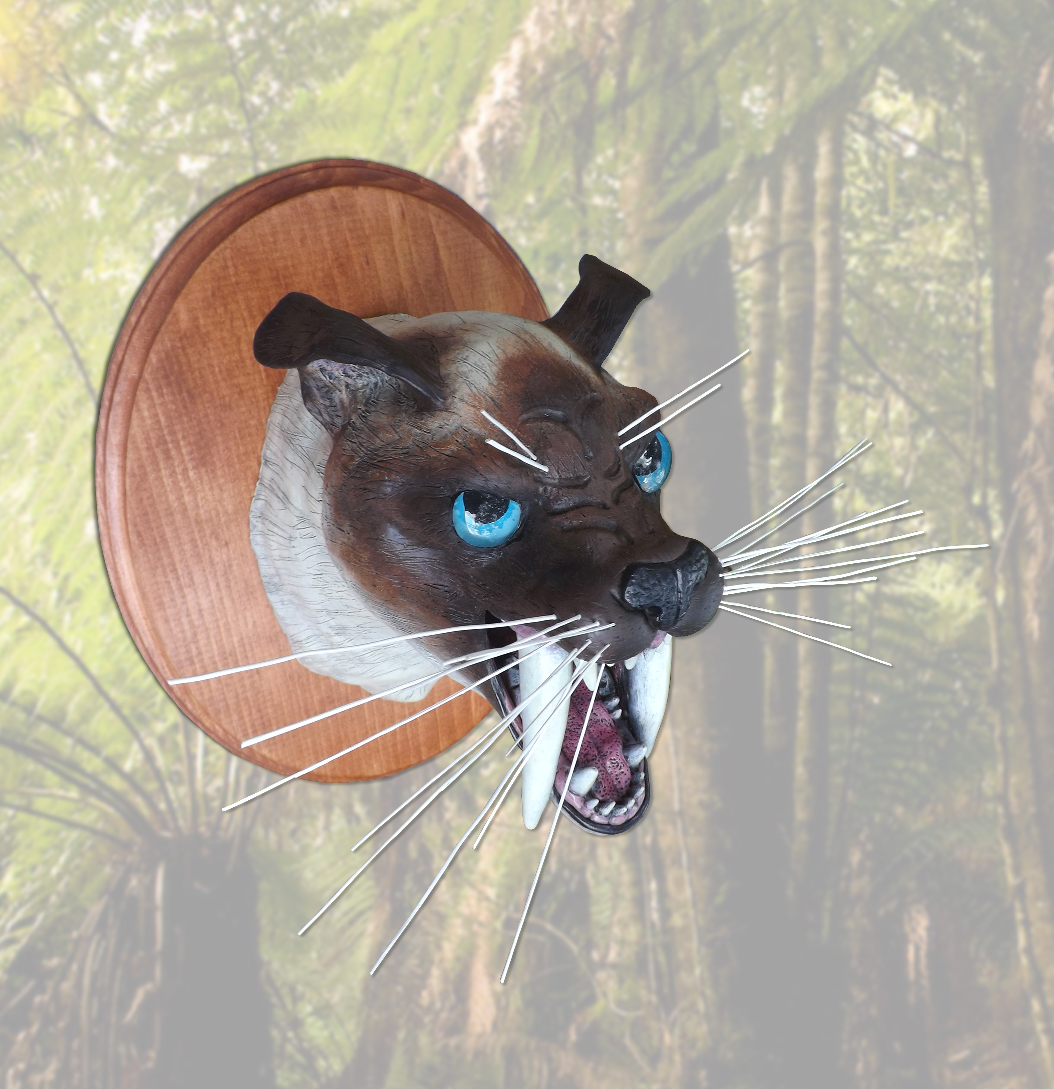 Siamese Sabretooth Cat