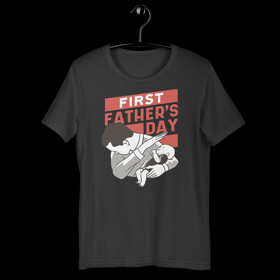 Thumbnail: Father and Baby Dabbin Unisex T-Shirt