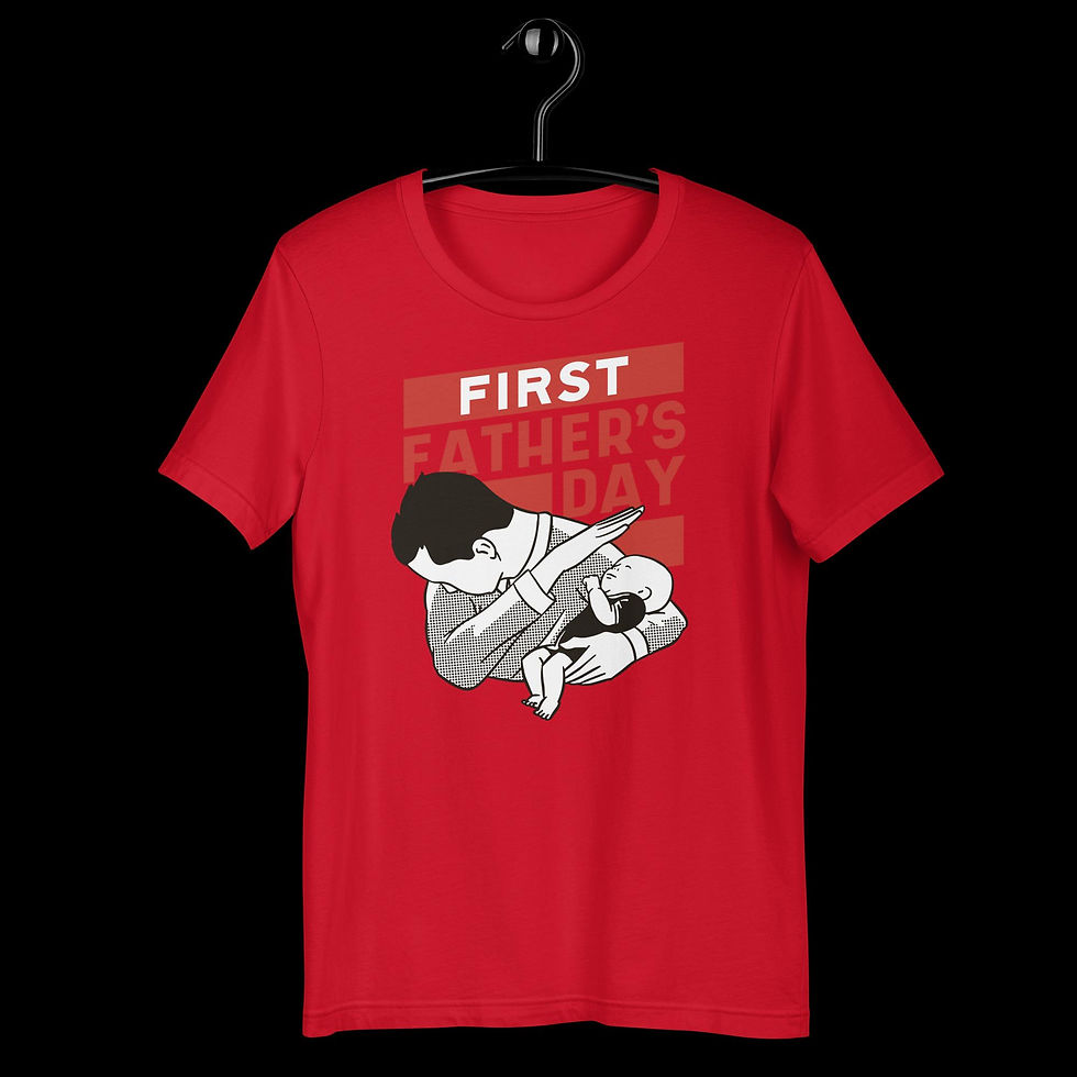 Thumbnail: Father and Baby Dabbin Unisex T-Shirt