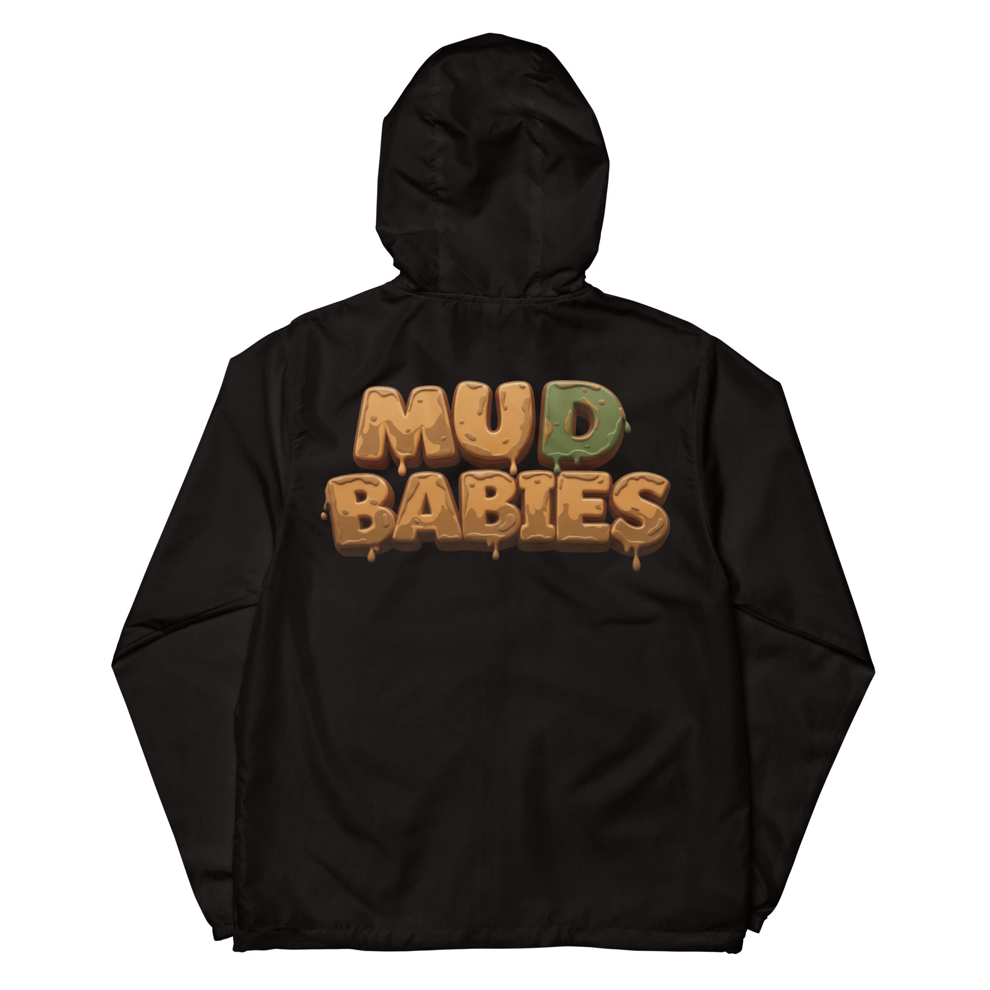 Mud Babies Unisex Lightweight Zip Up Windbreaker 