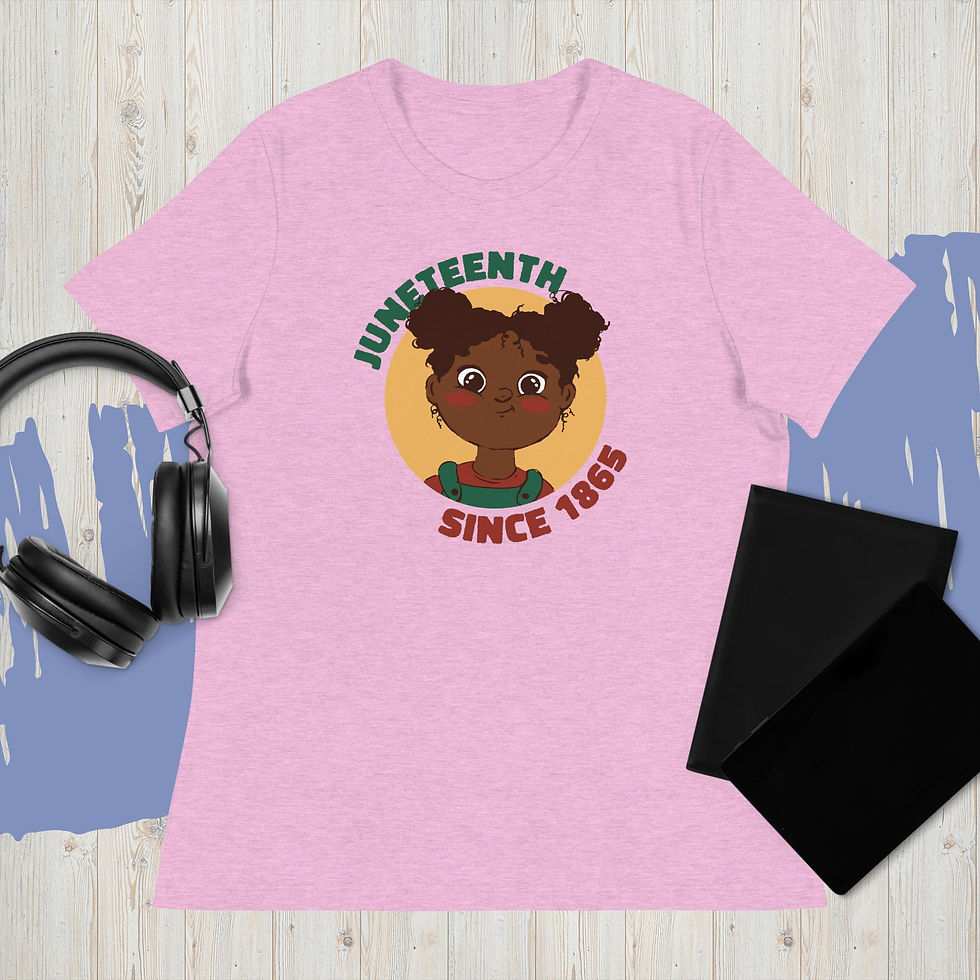 Thumbnail: Junenteenth Girl Women's Relaxed T-Shirt