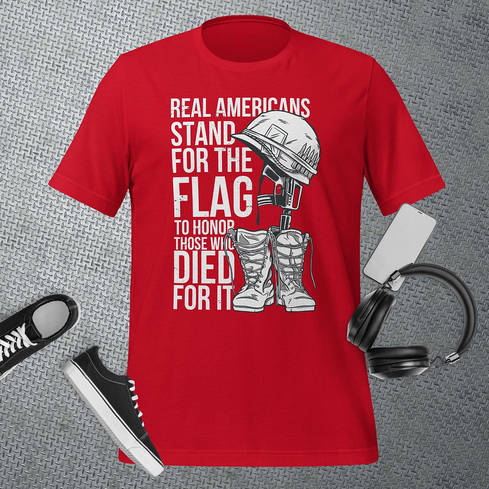 Thumbnail: American Soldier Uniform Unisex T-Shirt