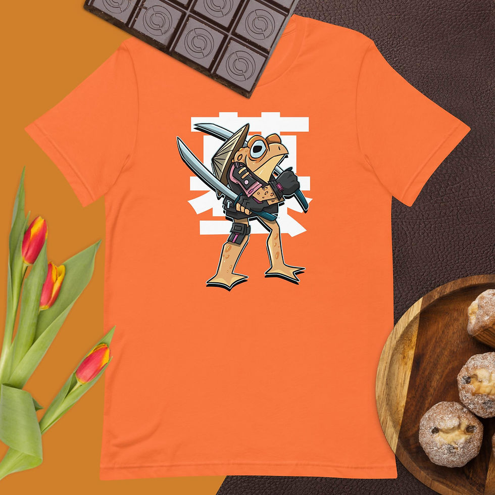 Thumbnail: SAmurai Frog Unisex T-Shirt
