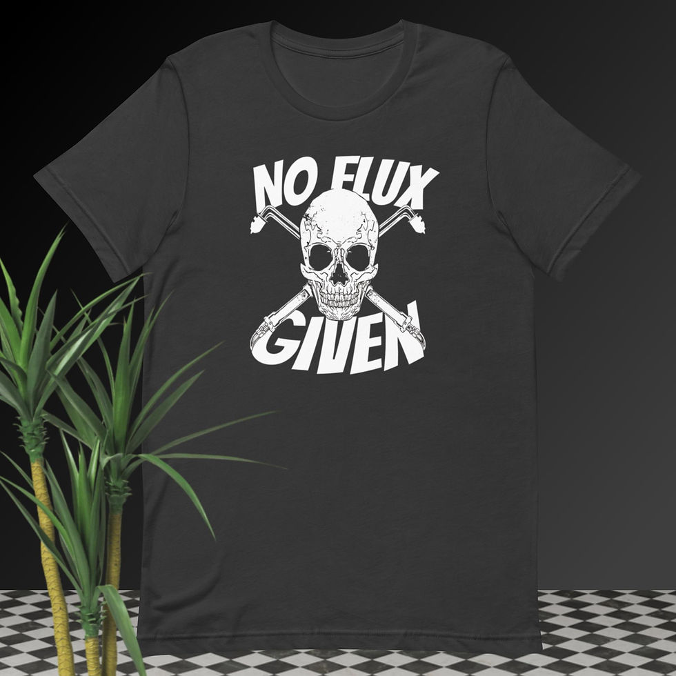 Thumbnail: Human Skull with Blow Torch Unisex T-Shirt