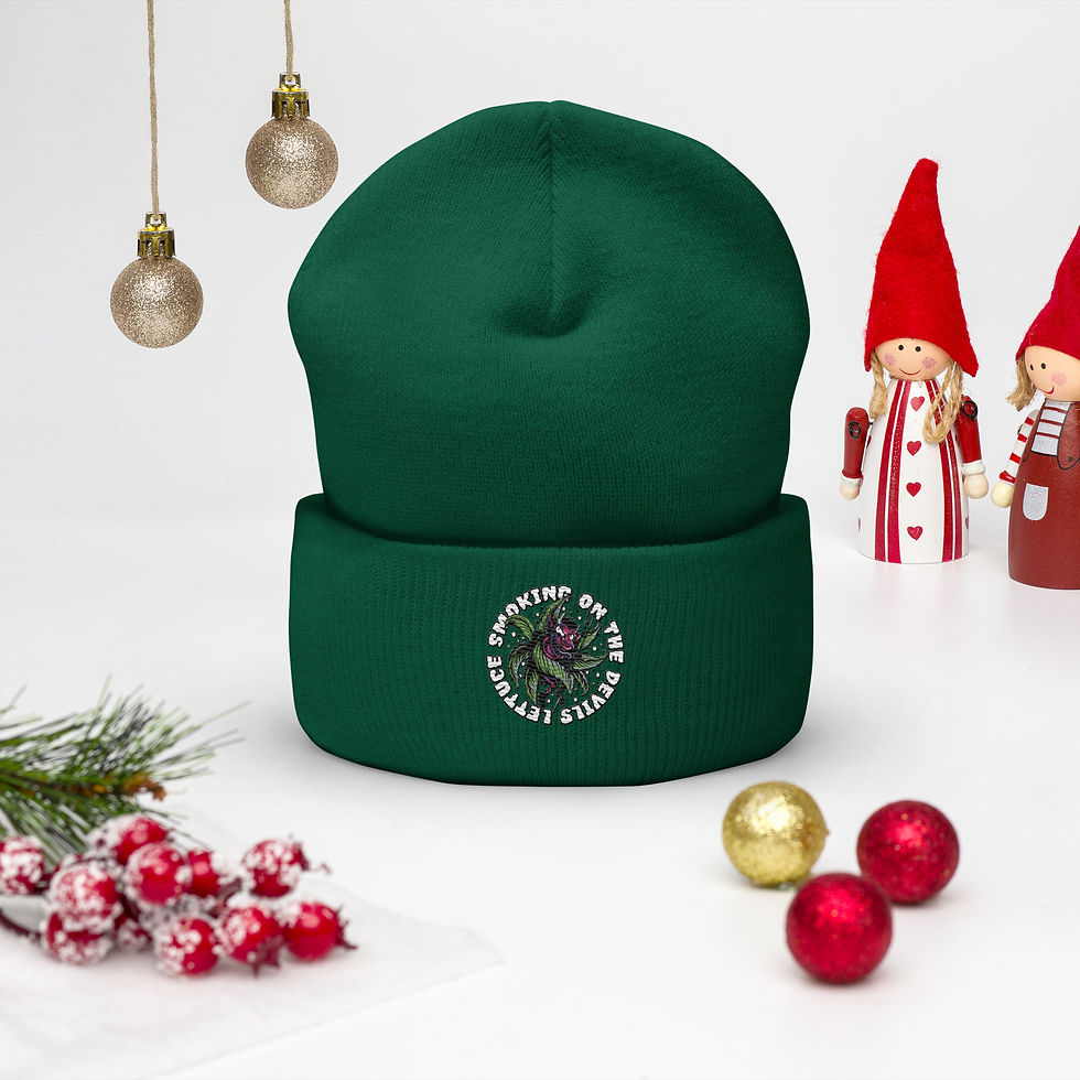Thumbnail: Devil's Lettuce Cuffed Beanie copy