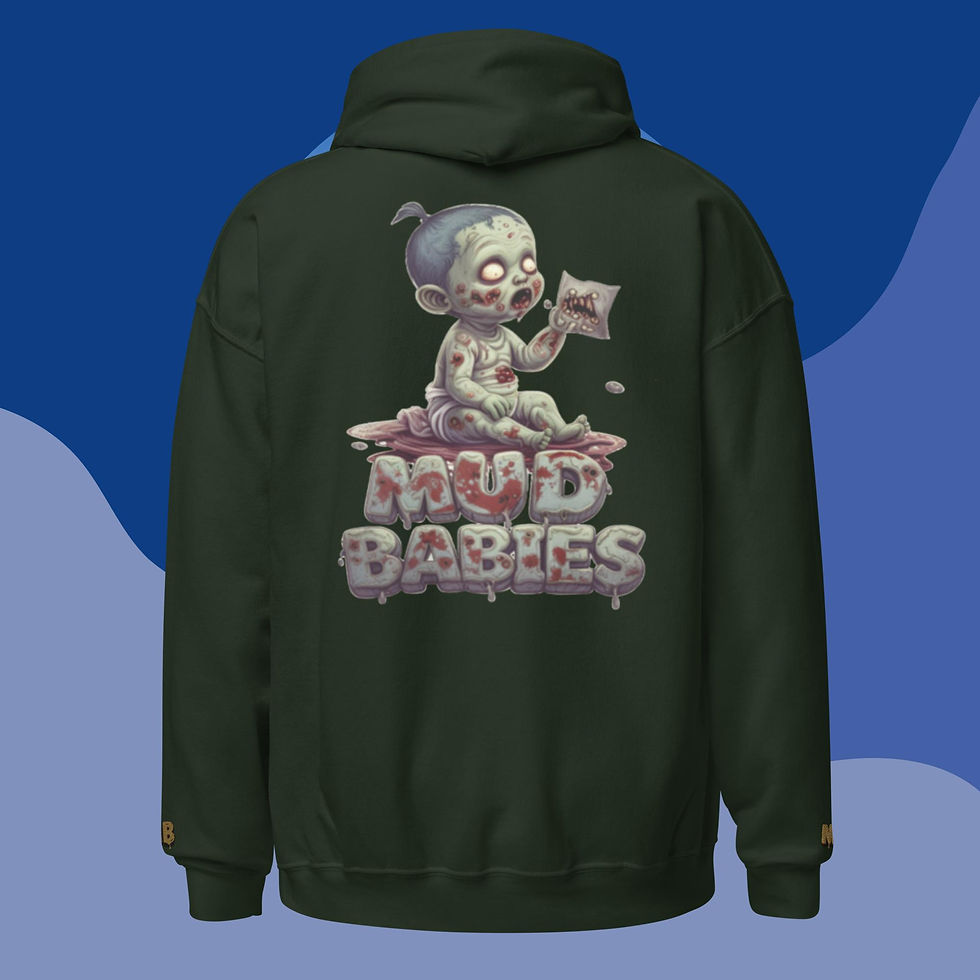 Thumbnail: Mud babies Zombie 1 Unisex Hoodie