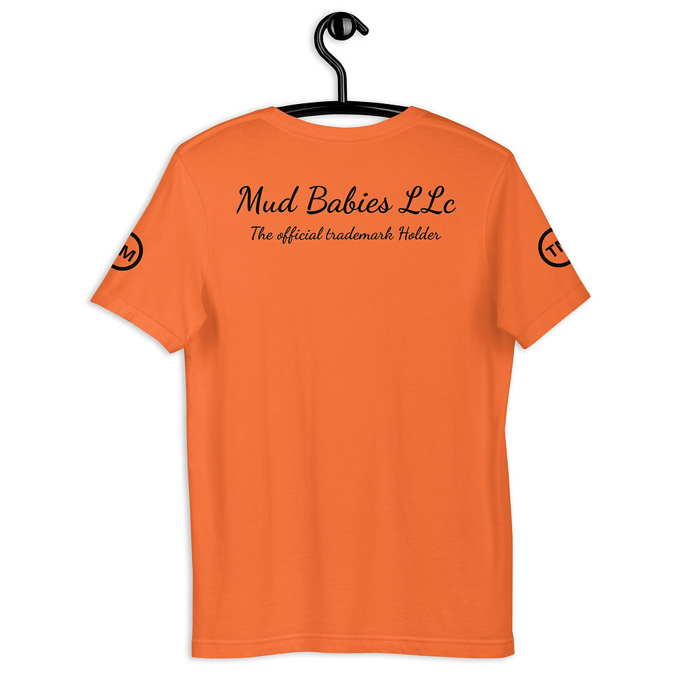 Thumbnail: Mud Babies Black Logo Unisex T-Shirt