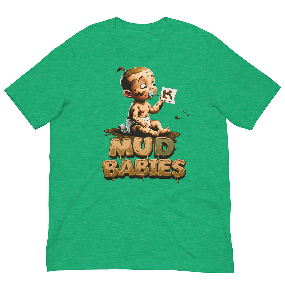 Thumbnail: Mud Babies Custom Print Unisex T-Shirt