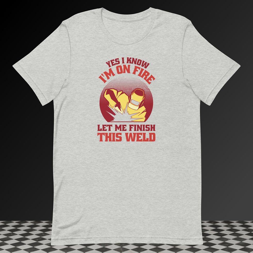 Thumbnail: Welder Worker in Suit Unisex T-Shirt