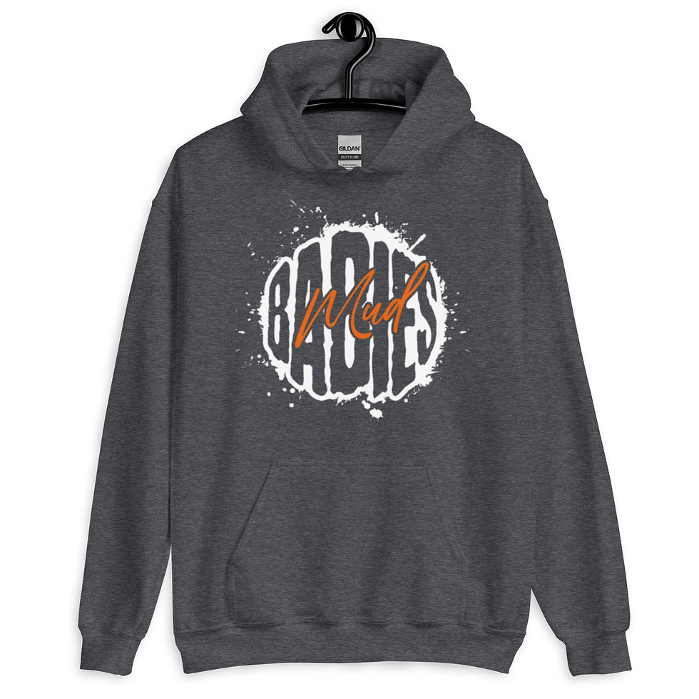 Thumbnail: Mud Babies Splatter Print Unisex Hoodie