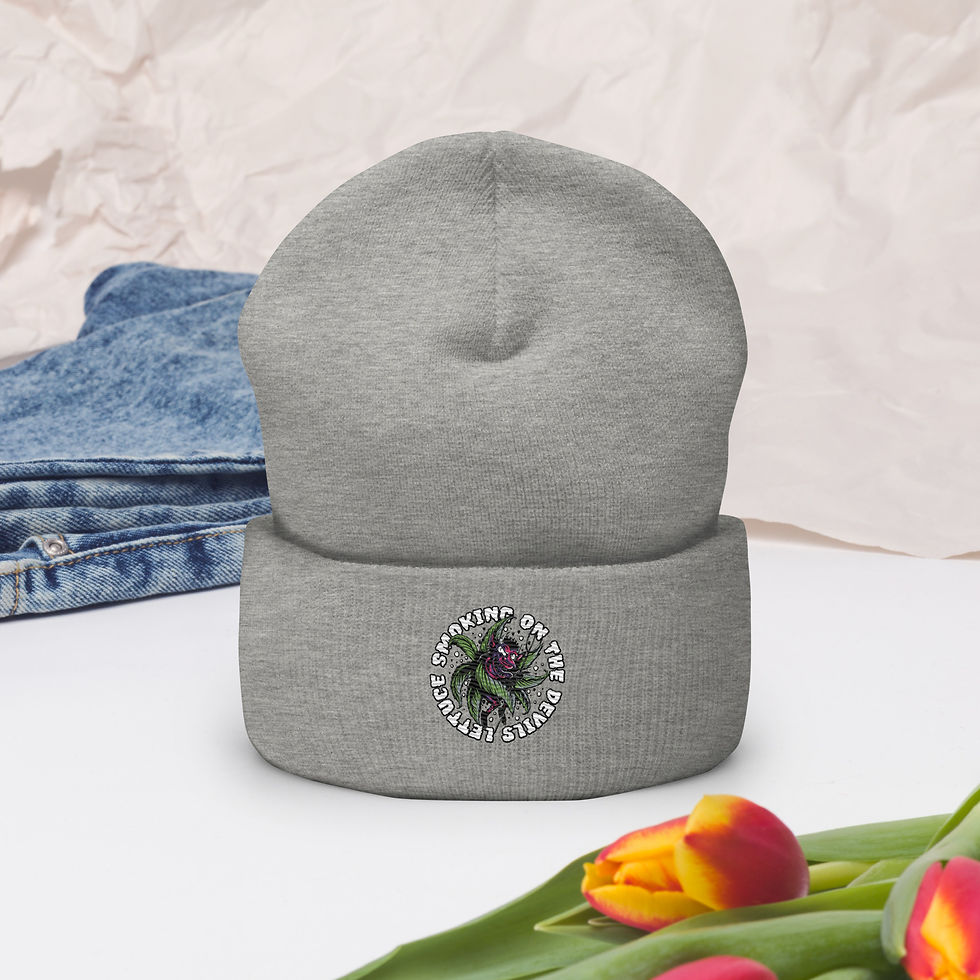 Thumbnail: Devil's Lettuce Cuffed Beanie copy