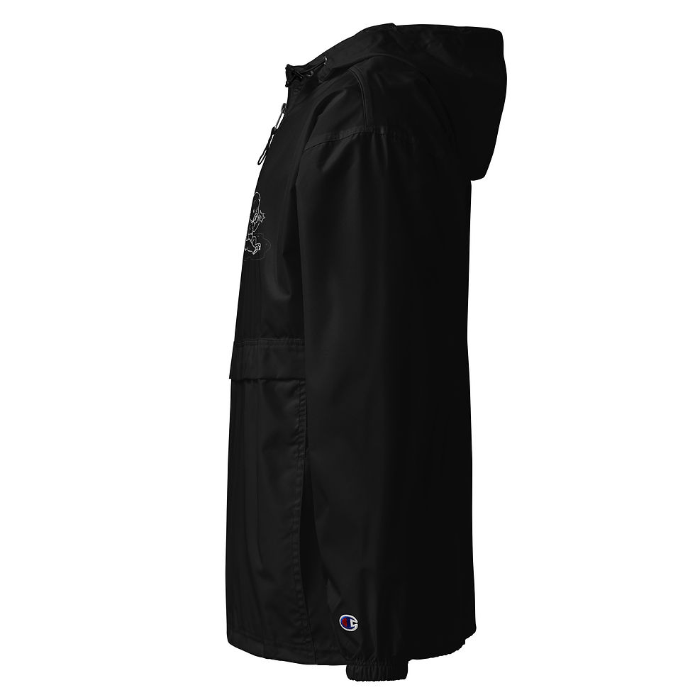 Thumbnail: Mud Babies Logo Embroidered Champion Packable Jacket 