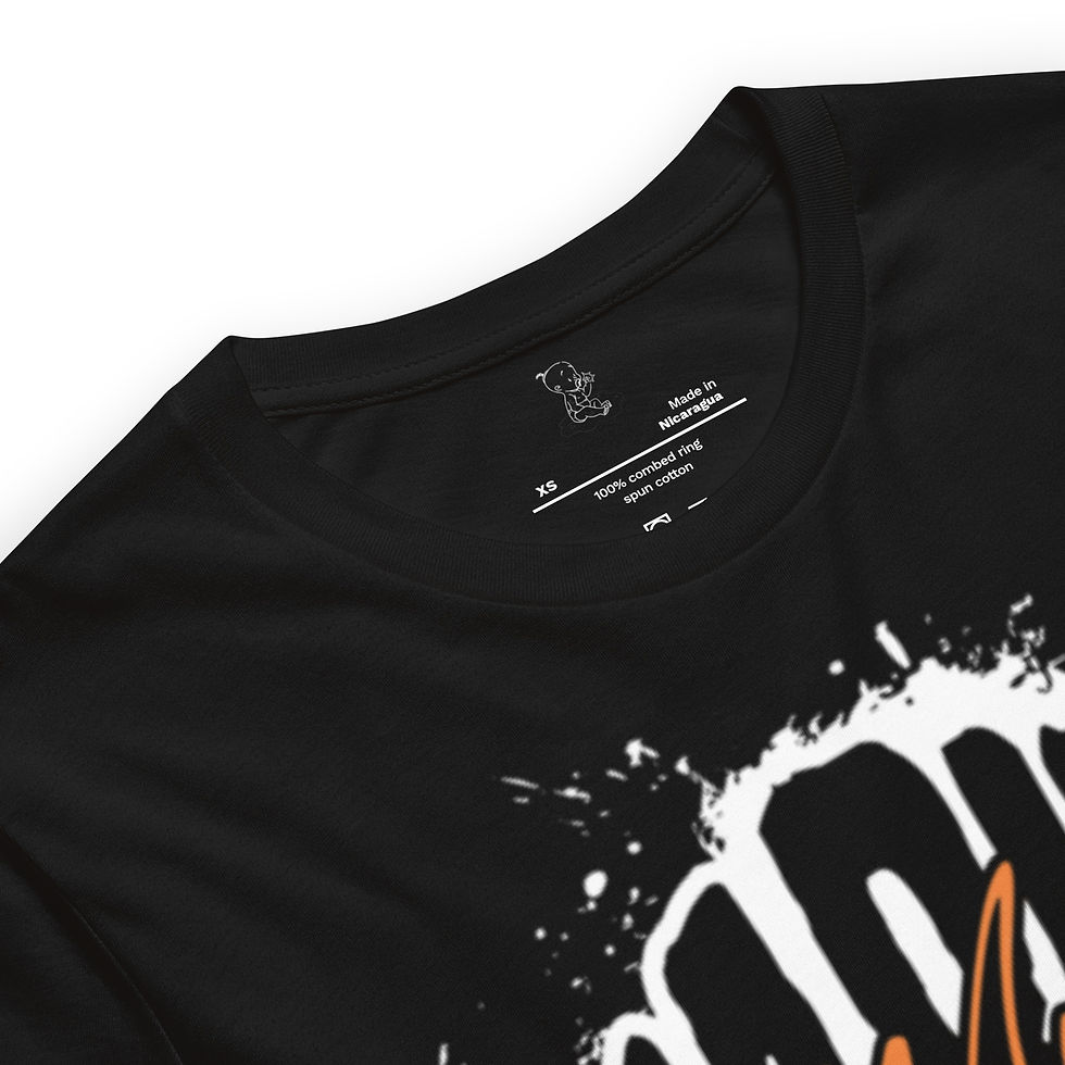 Thumbnail: Mud Babies Splatter Print Unisex T-Shirt