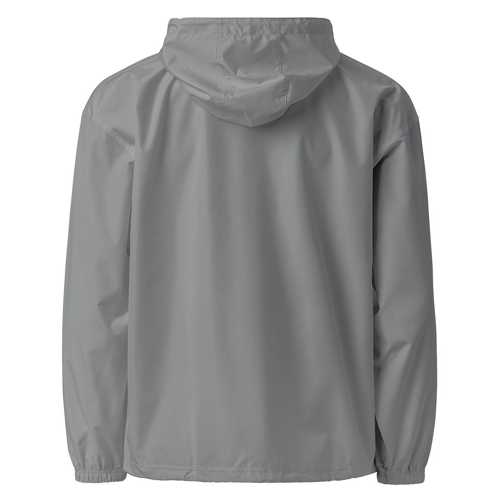 Thumbnail: black Mud Babies Logo Embroidered Champion Packable Jacket