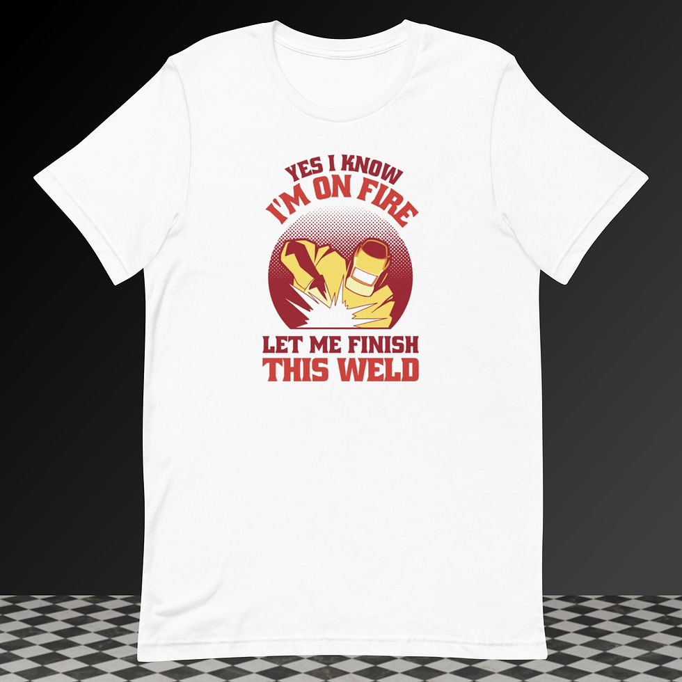 Thumbnail: Welder Worker in Suit Unisex T-Shirt