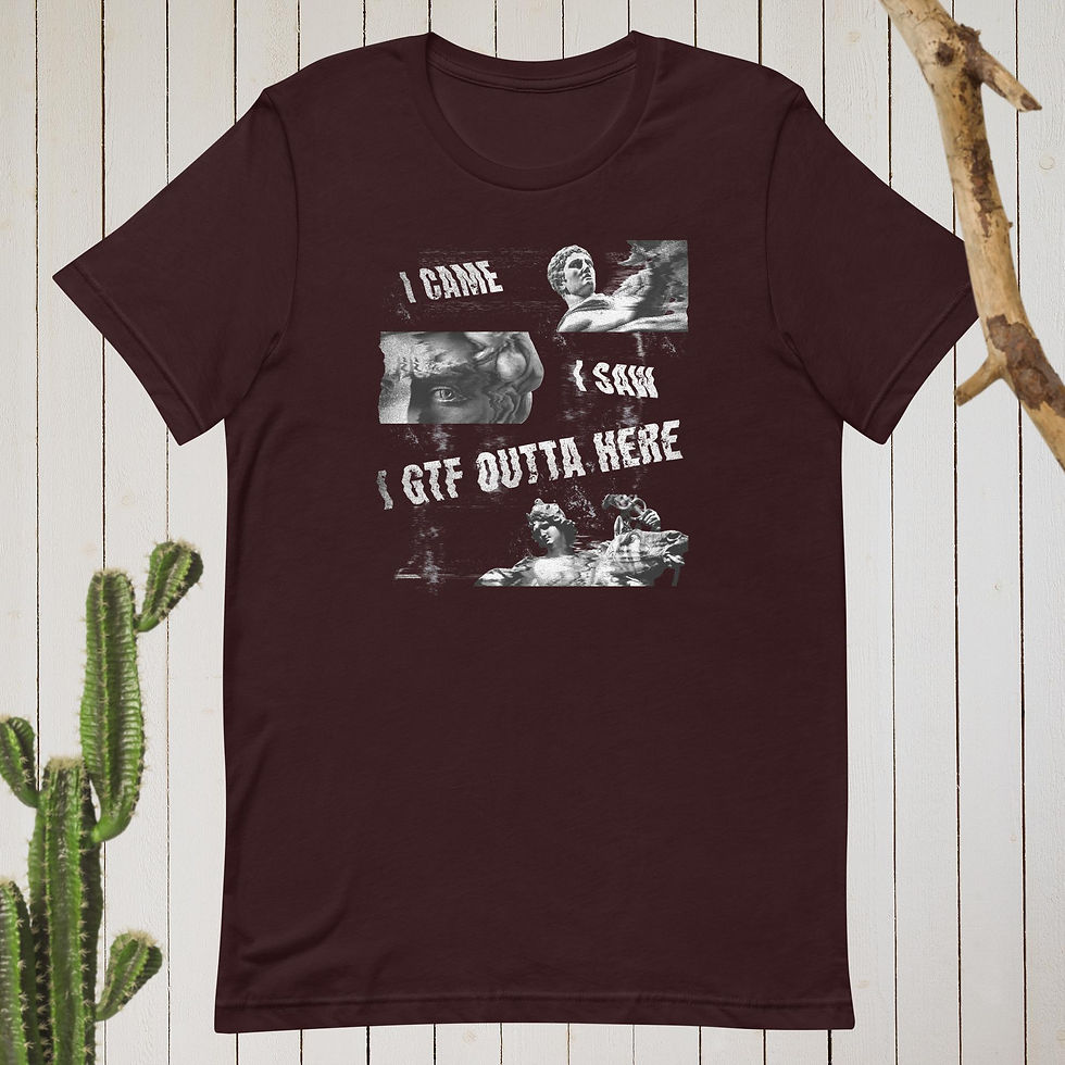 Thumbnail: Funny Grunge Quote Unisex T-Shirt