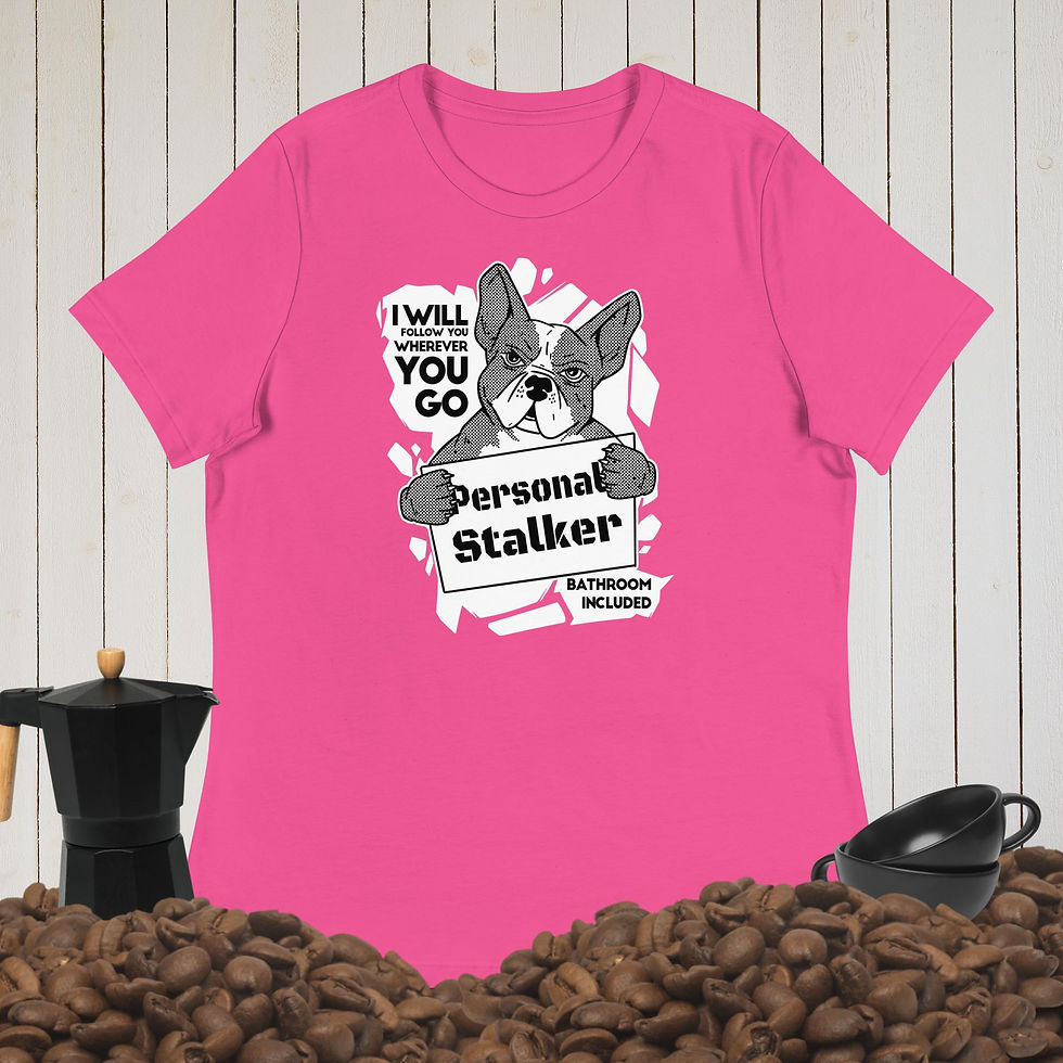 Thumbnail: Funny Dog animal Cartoon Women's Relaxed T-Shirt