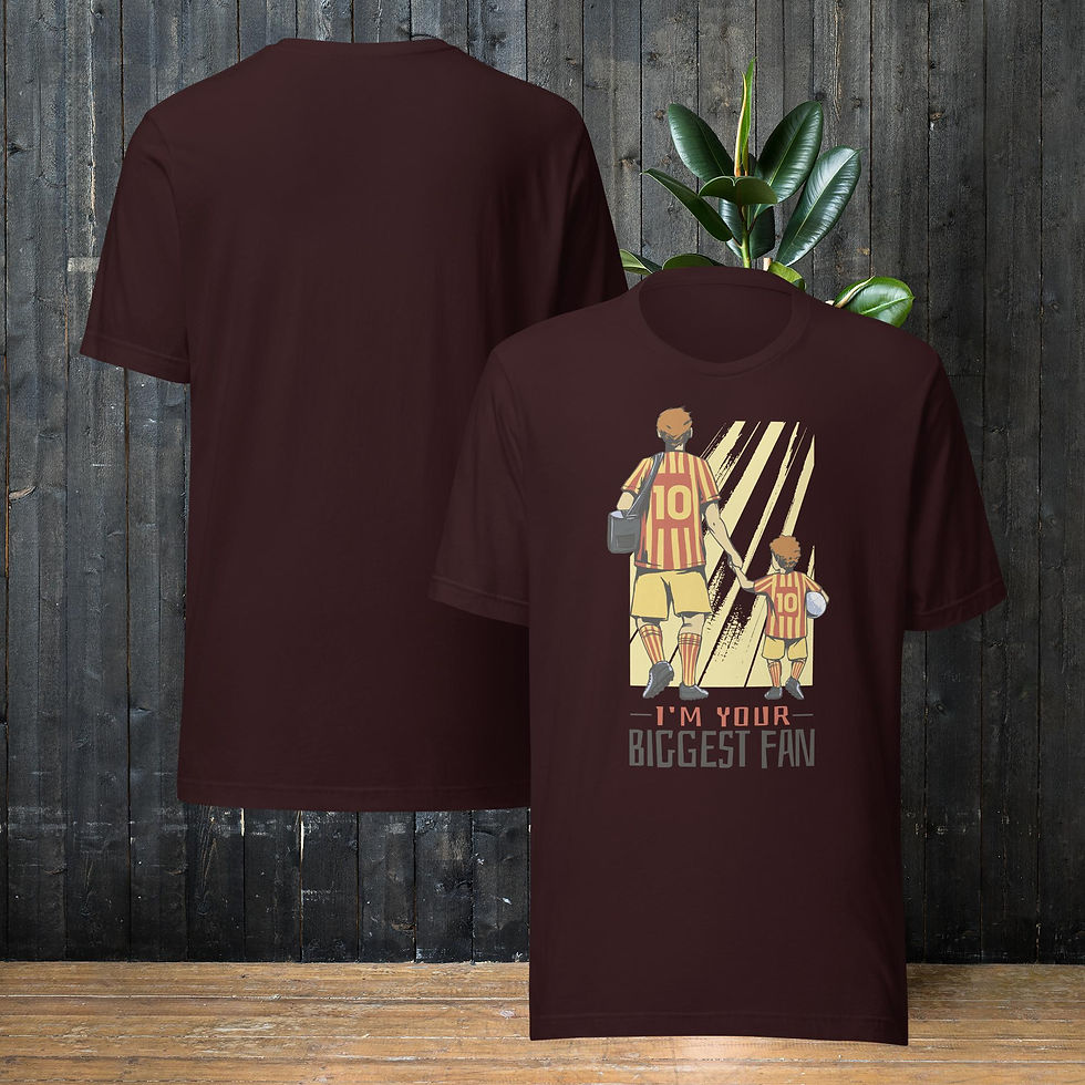 Thumbnail: Soccer Father and Son Unisex T-Shirt