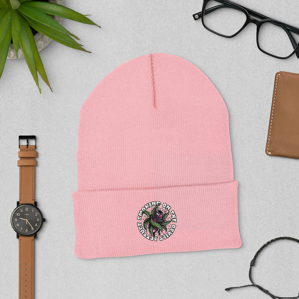 Thumbnail: Devil's Lettuce Cuffed Beanie copy