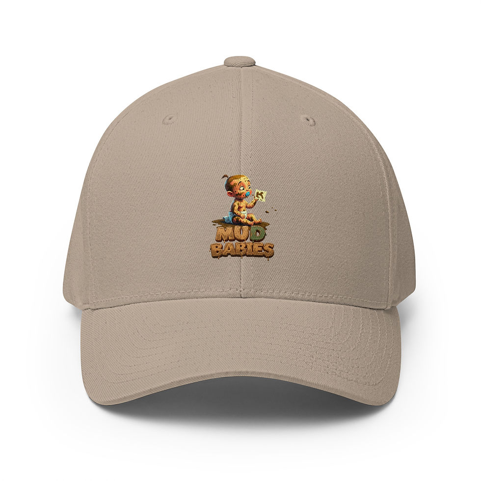 Thumbnail: Mud Babies Custom Print Structured Twill Cap