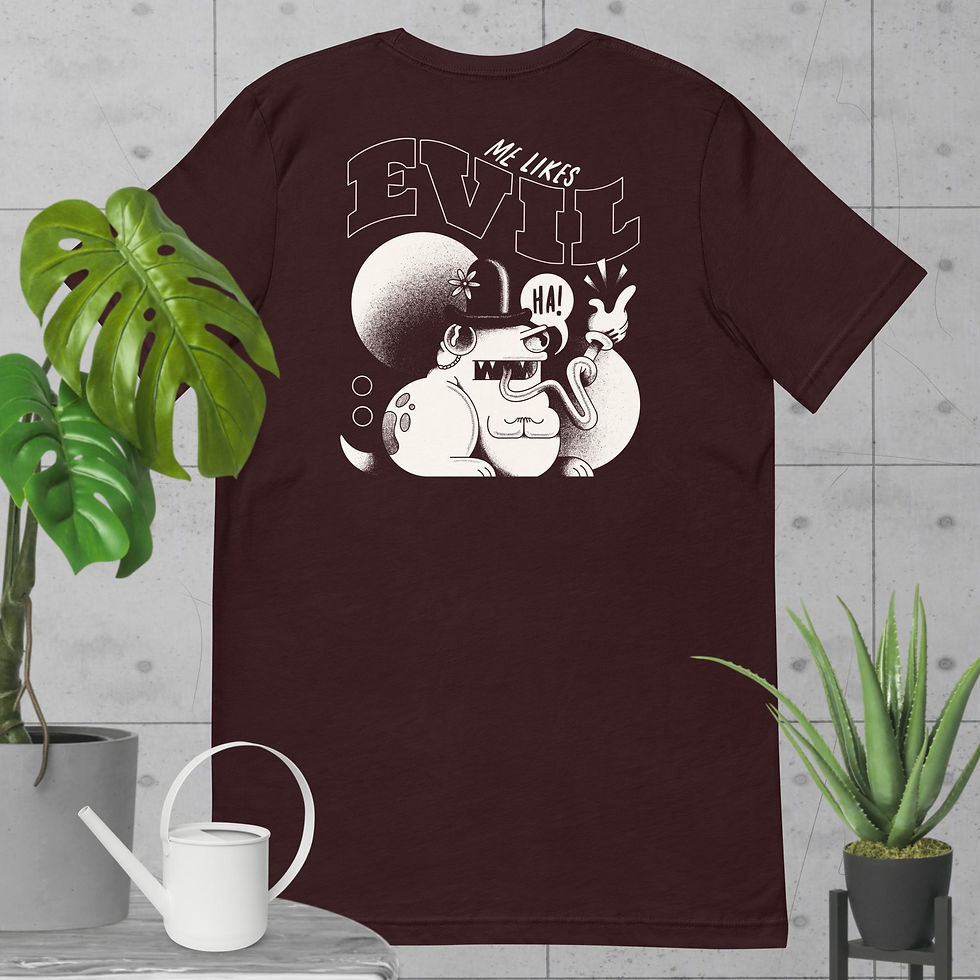 Thumbnail: Evil Frog Monster Unisex T-Shirt