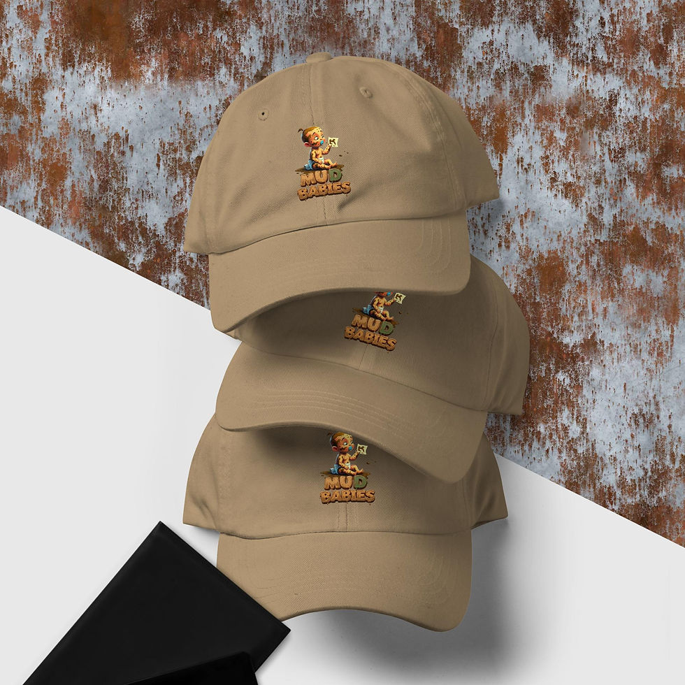 Thumbnail: Mud Babies Custom Print Dad Hat