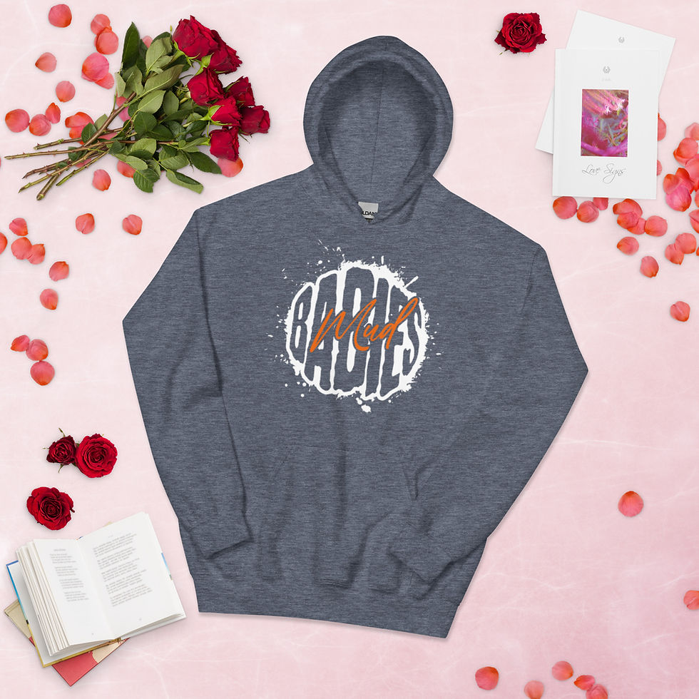 Thumbnail: Mud Babies Splatter Print Unisex Hoodie