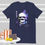 Thumbnail: Skull Head With Mushrooms Unisex T-Shirt